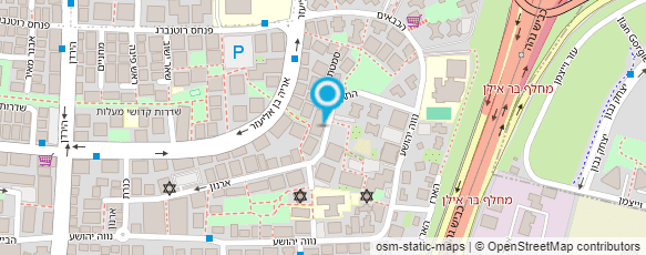 מפת הגעה אל ספרית נווה יהושע