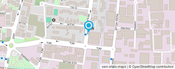 מפת הגעה אל מתנ"ס שטיינברג