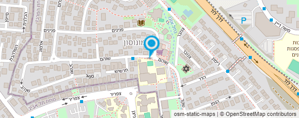 מפת הגעה אל דואר ישראל מפת הגעה אל דואר ישראל