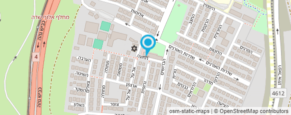 מפת הגעה אל דואר ישראל מפת הגעה אל דואר ישראל