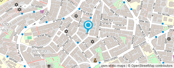 מפת הגעה אל יוחנן עיצוב שיער