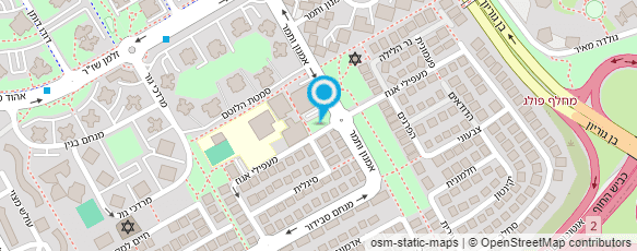 מפת הגעה אל מרכז קהילתי רמת פולג