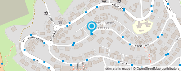 מפת הגעה אל תזמורת שלהבת - גלעד פוטולסקי