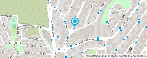 מפת הגעה אל עידית סנטר