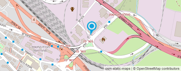 מפת הגעה אל פנצ'רית גשר פז