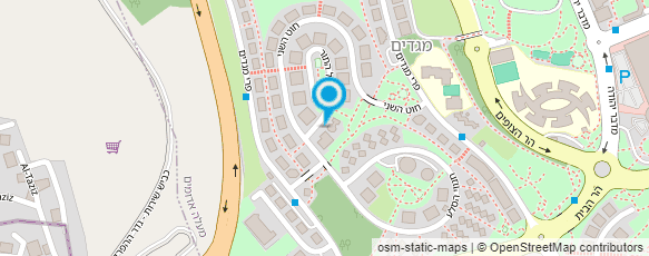 מפת הגעה אל בית הכנסת "חסדי חנניה"