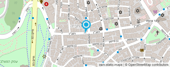 מפת הגעה אל ד"ר דוד מנצ'ר