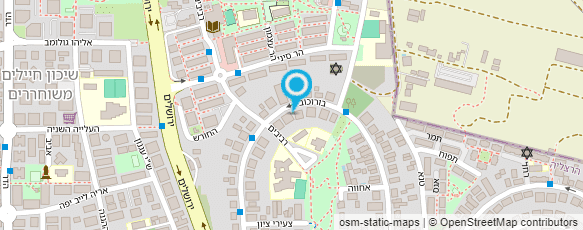 מפת הגעה אל גן אסתר