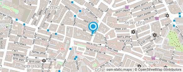 מפת הגעה אל ישיבת שובה ישראל