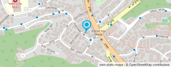 מפת הגעה אל רבנשטיין שמעון