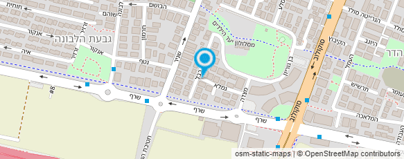 מפת הגעה אל קורין דנה