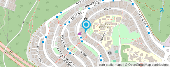 מפת הגעה אל איגוד רשויות הכשרות מאגר מידע