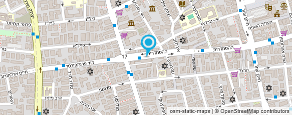 מפת הגעה אל ציון אינסטלטור