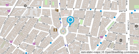 מפת הגעה אל המרכז לכירורגיה אסתטיקה ולייזר בע"מ