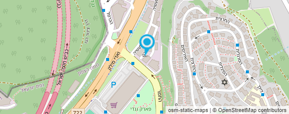 מפת הגעה אל אסרף אשר