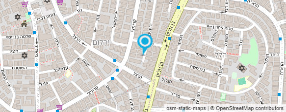 מפת הגעה אל ד"ר שטייר שמואל