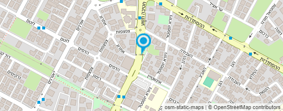 מפת הגעה אל ארטנייל שיווק לבניית ציפורניים