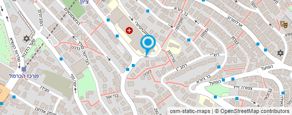 מפת הגעה אל ד"ר אנטול גבריאל