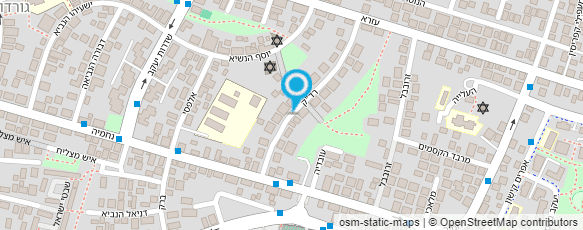 מפת הגעה אל נדב - שירותי אינסטלציה