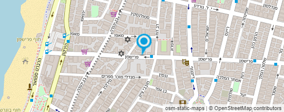 מפת הגעה אל ד"ר שיאון אבשלום