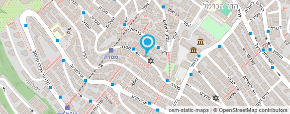 מפת הגעה אל צור אריאלי אנגלית וצרפתית