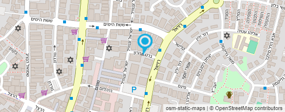 מפת הגעה אל אביב יוסי