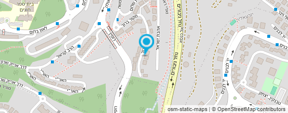 מפת הגעה אל אסף דוד