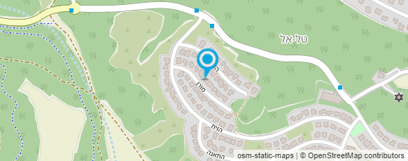 מפת הגעה אל זהר בדשא