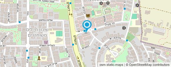 מפת הגעה אל אבי ג'אנח