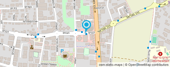 מפת הגעה אל אביזרי השרון