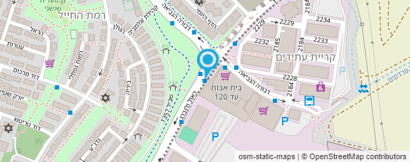 מפת הגעה אל סטודיו הרטל