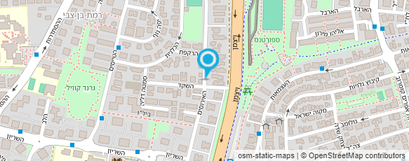 מפת הגעה אל הסטודיו לויטראז' ואומנויות שסק