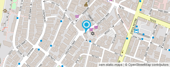 מפת הגעה אל הודסמן ערן - זיו