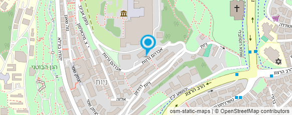 מפת הגעה אל מכון שכטר למדעי היהדות