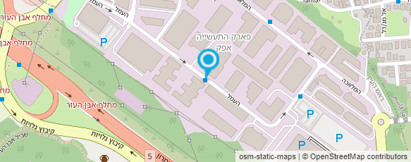 מפת הגעה אל וי.אפ.ישראל (אפארל) בע"מ