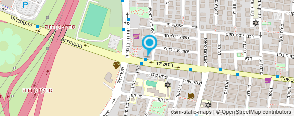 מפת הגעה אל ז'קלין בוטיק