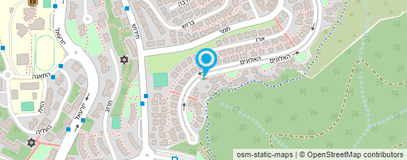 מפת הגעה אל בר שדה אסתי