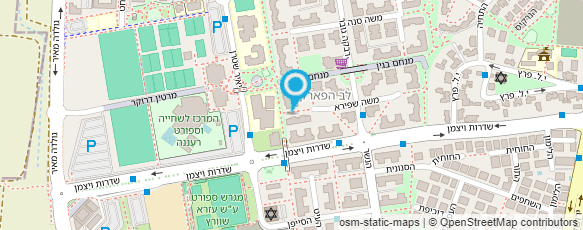 מפת הגעה אל יעל שרותי משרד