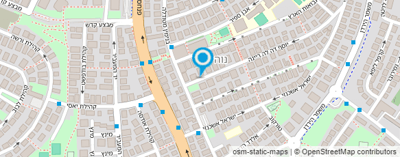 מפת הגעה אל פרופ' קאופמן אריה