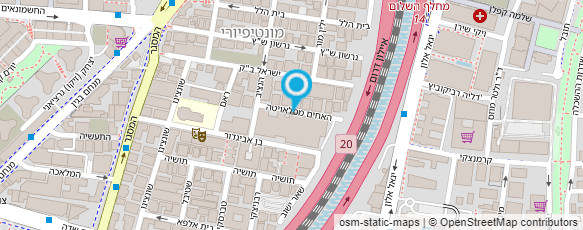 מפת הגעה אל מוסך ליטל מורשה פיג'ו וסיטרואן