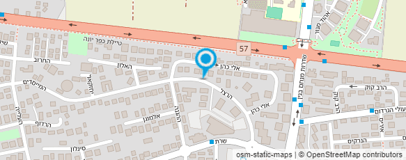 מפת הגעה אל ד"ר גרונברג הנרי