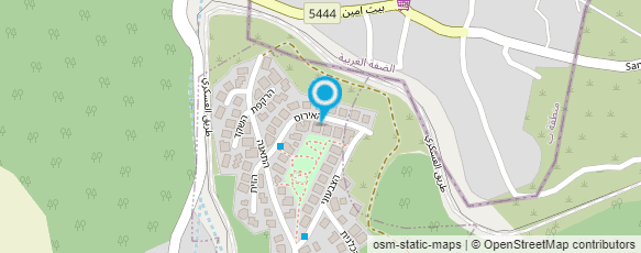 מפת הגעה אל קורנשטיין איציק