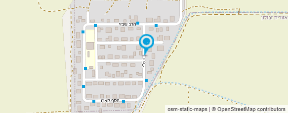 מפת הגעה אל מקווה טהרה - ש. התימנים