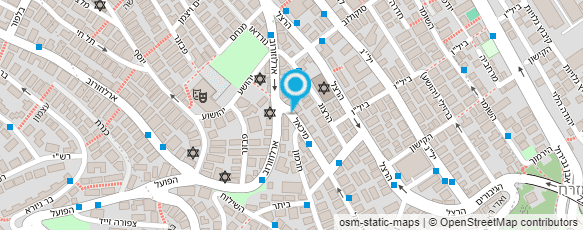 מפת הגעה אל תחפושות פורים