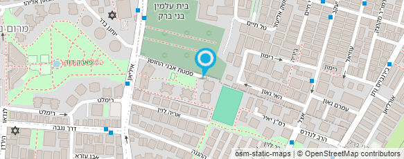 מפת הגעה אל בר - לב נורית