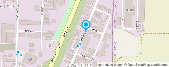 מפת הגעה אל ד.ש. מזגנים וחשמל