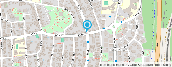 מפת הגעה אל גן אורה