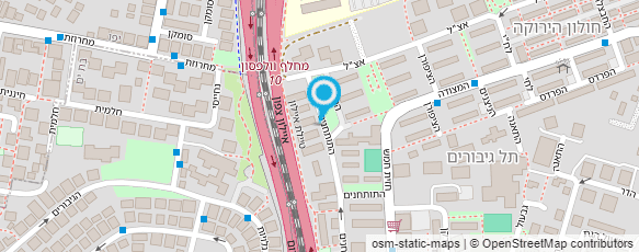 מפת הגעה אל אלישע אינסטלטור