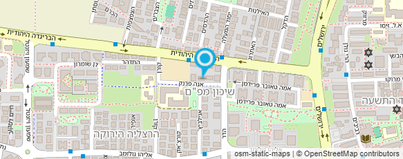 מפת הגעה אל בבס זאב