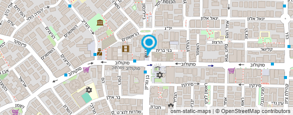 מפת הגעה אל כפר השעשועים